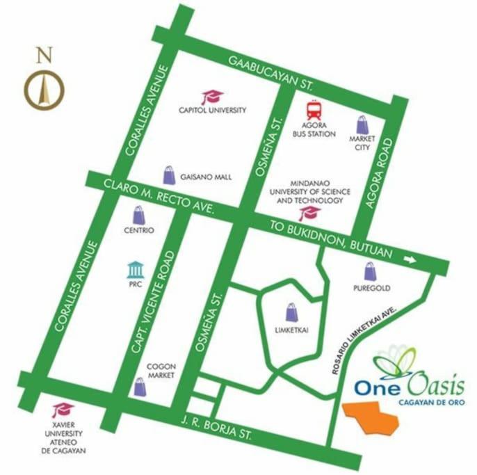 S&K One Oasis 2Br Condo Unit 2506 Cagayan de Oro Exterior photo